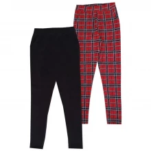SoulCal 2 Pack Trousers Junior Girls