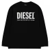Детский свитер Diesel Core Logo T Shirt Black