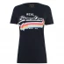 Жіноча футболка Superdry Vintage Logo T Shirt Navy 98T