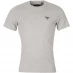 Мужская футболка с коротким рукавом Barbour Beacon Logo T-Shirt Grey Marl GY52