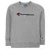 Детский свитер Champion Logo Crew Sweatshirt Grey