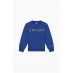 Детский свитер Champion Logo Crew Sweatshirt Blue