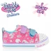 Детские кеды Skechers Lite Canvas Shoes Infant Girls Pink/Multi