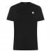 Мужская футболка с коротким рукавом Diesel Logo T Shirt Black 900