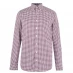 Мужская рубашка Gant Long Sleeve Gingham Shirt Port 605