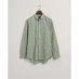 Мужская рубашка Gant Long Sleeve Gingham Shirt Leaf Green 308