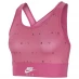 Женский топ Nike Air Swoosh Medium-Support Sports Bra Ladies Pink/Black