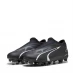 Детские кроссовки Puma Ultra Match Children's Football Boots Black/Asphalt