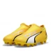 Детские кроссовки Puma Ultra Match Children's Football Boots Yellow/White