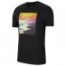Мужская футболка Nike NSW Print T Shirt Mens Black Print