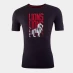 Мужская футболка с коротким рукавом Canterbury British and Irish Lions Graphic T Shirt Mens Black/White