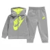 Детский спортивный костюм Nike Flc Zip Set BB12 Grey