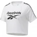 Женская футболка Reebok Tape T Shirt Ladies Grey