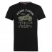 Мужская футболка Pierre Cardin Print T Shirt Black