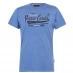 Мужская футболка Pierre Cardin Print T Shirt Blue Marl