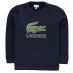 Детский свитер Lacoste Junior Boys Sport Logo Crew Sweatshirt Marine