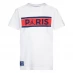 Женская юбка Air Jordan PSG Bars T Shirt Junior Boys White