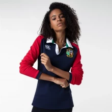 Женская блузка Canterbury British and Irish Lions Long Sleeve Rugby Shirt Ladies