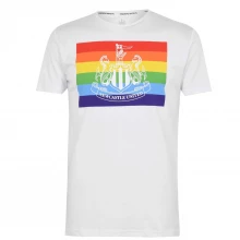 Мужская футболка с коротким рукавом NUFC Rainbow Crest T Shirt Mens