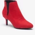 Чоловічі кросівки Be You Ultimate Comfort Kitten Heel Ankle Boots Red