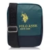 Мужская сумка US Polo Assn Bump Nylon Flight Bag Green/Navy 208