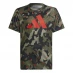 Чоловічий спортивний костюм adidas Train Essentials Camouflage Print T-Shirt Junior Olive Strata