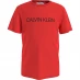 Детская футболка Calvin Klein Boys Institution T Shirt Chilli XM8