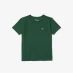 Детская футболка Lacoste Junior Boys Basic Logo T Shirt Green APF