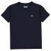 Детская футболка Lacoste Basic Logo T Shirt Navy 166