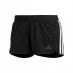 Женские шорты adidas Pacer 3-Stripes Knit Shorts Womens Black / White