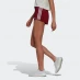Женские шорты adidas Pacer 3-Stripes Knit Shorts Womens Collegiate Burgundy / White