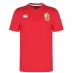 Мужская футболка с коротким рукавом Canterbury British and Irish Lions Jersey T Shirt Mens TANGO RED
