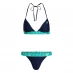 Женский комплект для плавания adidas Beach Bikini Womens Shadow Navy / Pulse Mint