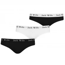 Женское нижнее белье Jack Wills Wilden Heritage Multipack Boy Pants 3 Pack
