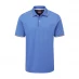 Мужская футболка поло Oscar Jacobson Polo Shirt Mid Blue