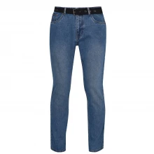 Мужские джинсы Pierre Cardin Belted Jeans Mens