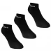 Женские носки adidas Essentials Ankle 3 Pack Socks BLACK/WHITE