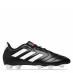adidas Goletto Junior Firm Ground Football Boots Junior Boys Black/White