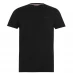 Мужская футболка Pierre Cardin Plain T Shirt Mens Black