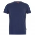 Мужская футболка Pierre Cardin Plain T Shirt Mens Denim Marl