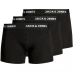 Мужские шорты Jack and Jones Sense 3 Pack Trunks Mens Black/Black