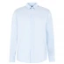 Мужская рубашка Pierre Cardin Long Sleeve Shirt Mens Plain Blue