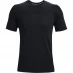 Женская футболка Under Armour Wordmark Short Sleeve T Shirt Mens Black