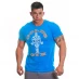 Мужская футболка с коротким рукавом Golds Gym Muscle Joe T-Shirt Mens Turq