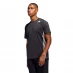 Мужская футболка с коротким рукавом adidas Mens Freelift Fleece 3-Stripes T-Shirt Black
