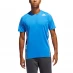 Мужская футболка с коротким рукавом adidas Mens Freelift Fleece 3-Stripes T-Shirt Glory Blue