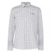 Мужская рубашка Pierre Cardin Long Sleeve Shirt Black/White