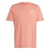 Мужская футболка adidas Essentials Single Jersey Linear Embroidered Logo T-Shirt Mens Coral SL
