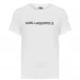 Детская футболка KARL LAGERFELD Junior Boys Basic Print T Shirt WHITE
