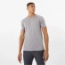 Мужская футболка с коротким рукавом Everlast Essential Poly T-Shirt Mens Light Grey Marl